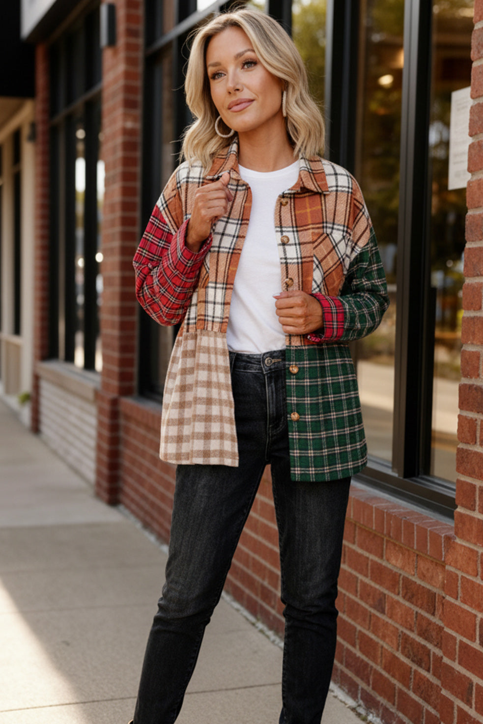 The Patchwork Party Shacket