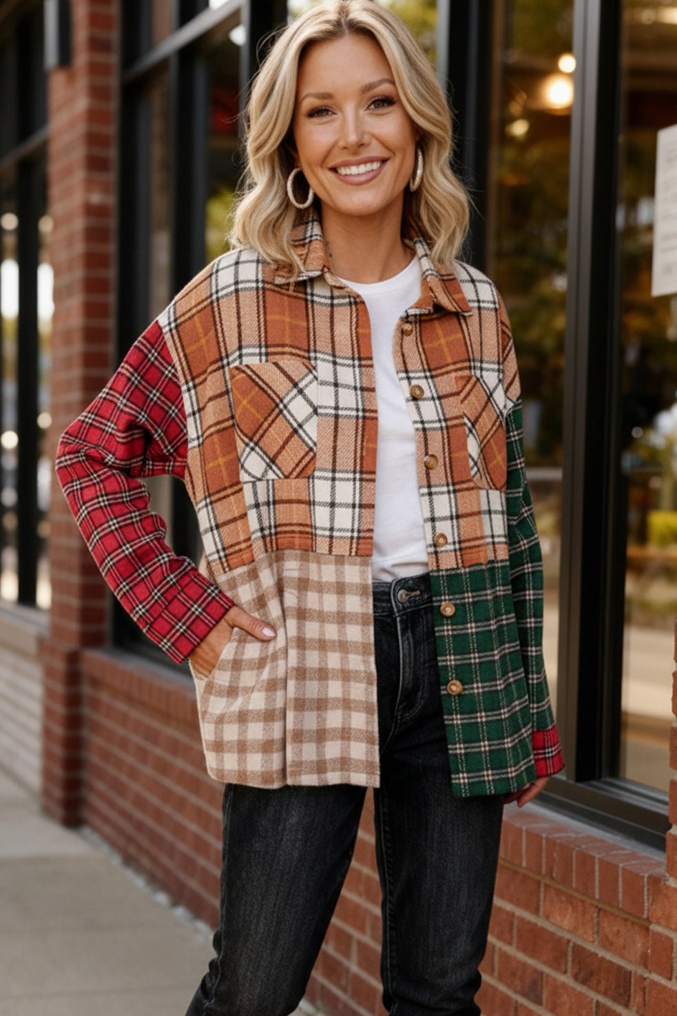The Patchwork Party Shacket
